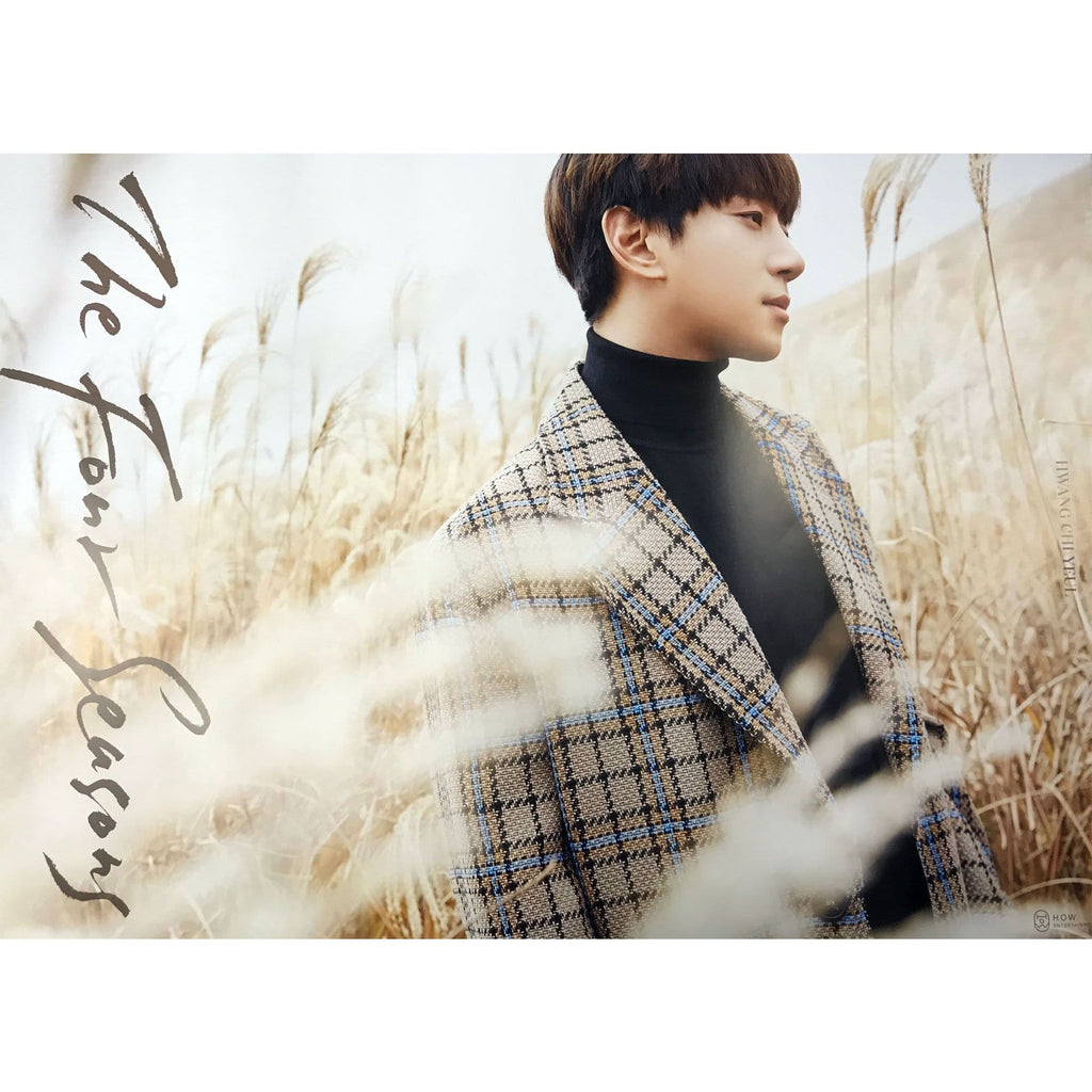 MUSIC PLAZA Poster 황치열 | HWANG CHI YEUL | 2nd album- THE FOUR SEASONS | poster