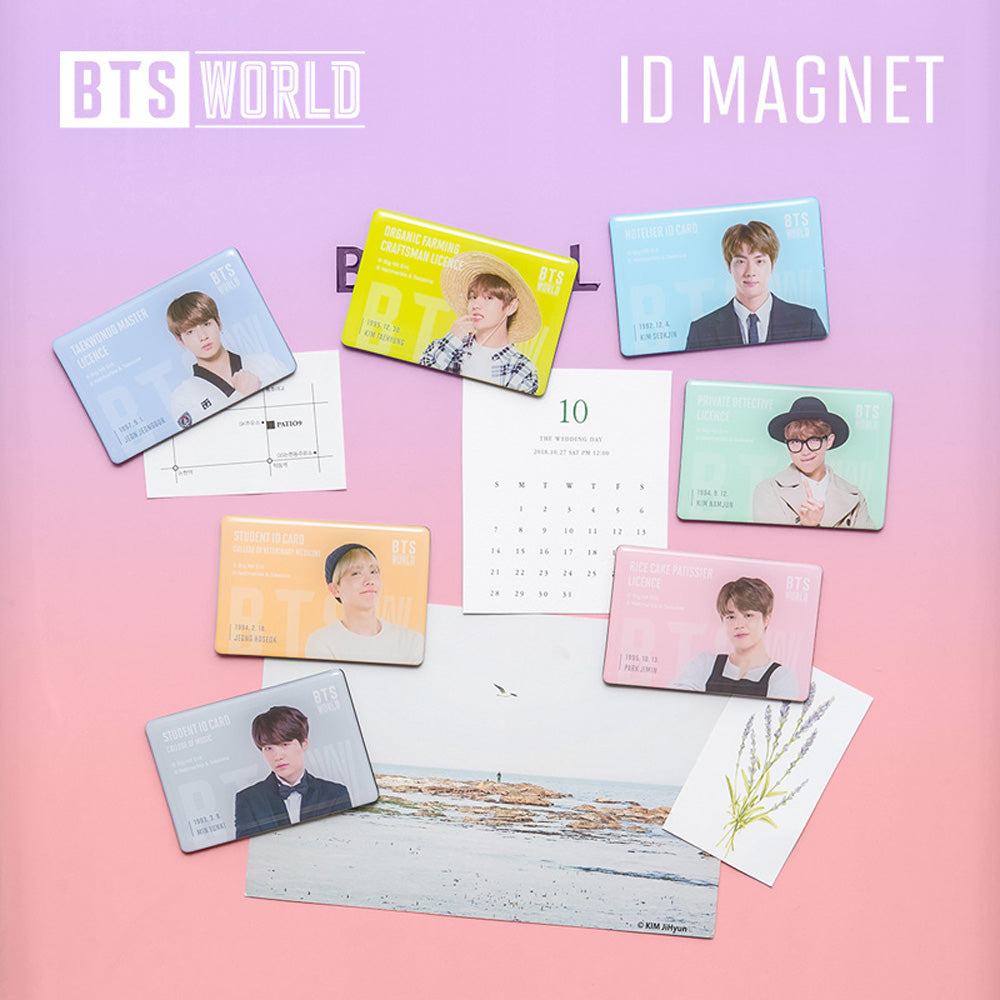 BTS WORLD ID MAGNET | OFFICIAL MD