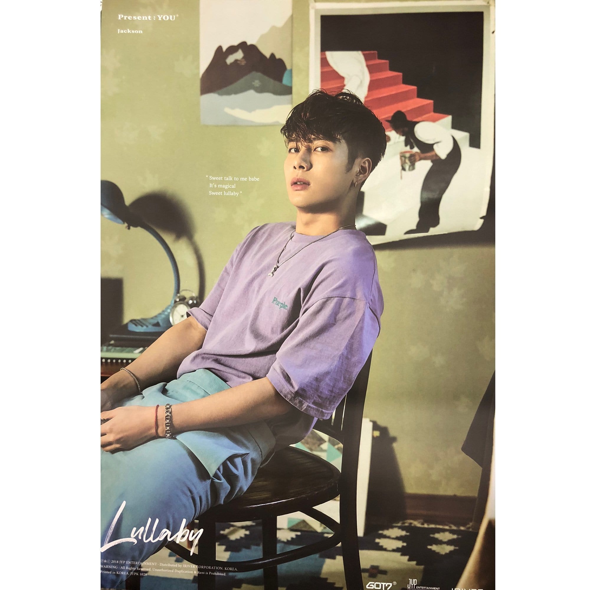 갓세븐 | GOT7 | 3RD ALBUM [ PRESENT: YOU ] | POSTER ONLY - Music Plaza