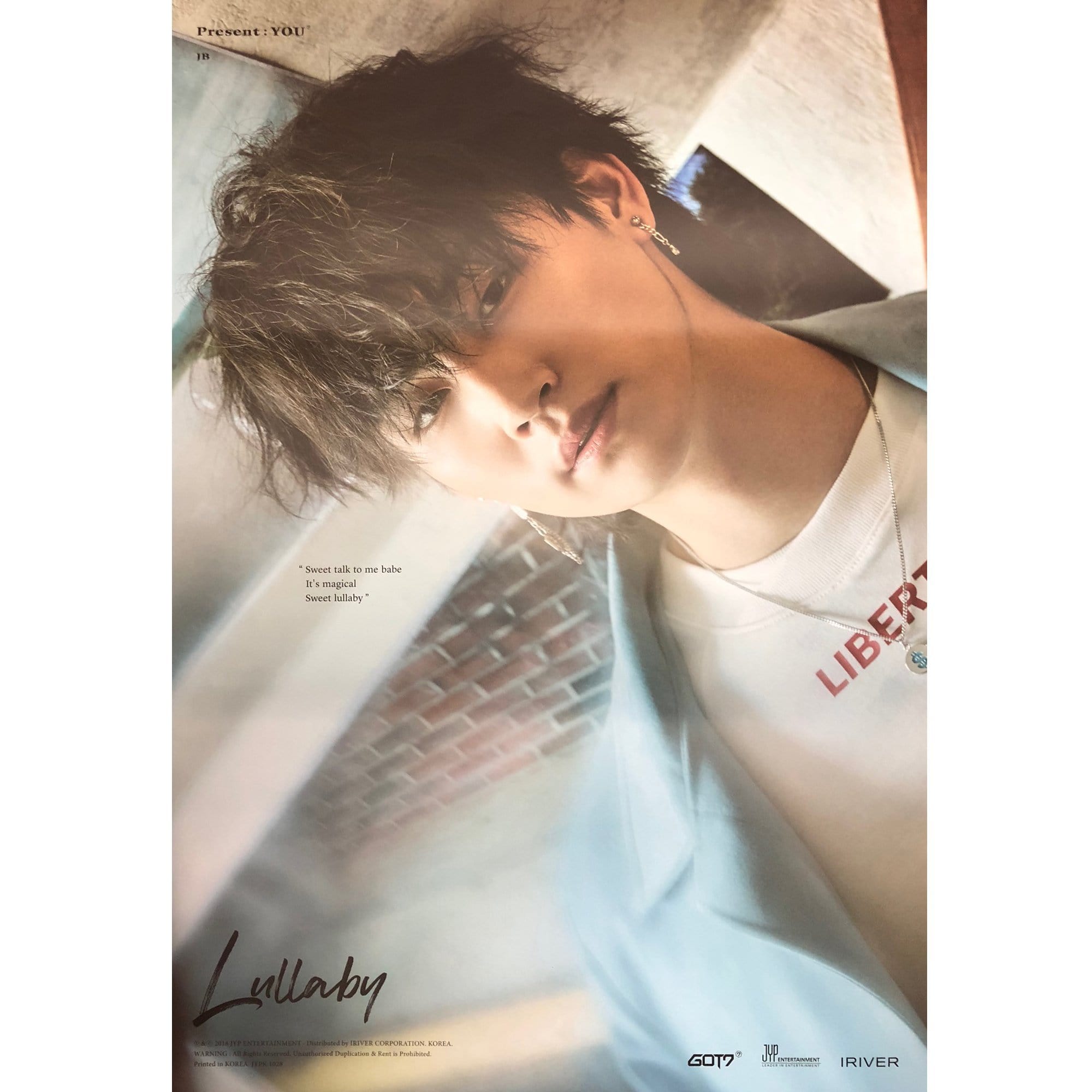 갓세븐 | GOT7 | 3RD ALBUM [ PRESENT: YOU ] | POSTER ONLY - Music Plaza