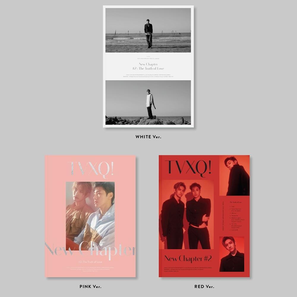 MUSIC PLAZA CD WHITE 동방신기 | TVXQ [ NEW CHAPTER #2: THE TRUTH OF LOVE ] 15th ANNIVERSARY SPECIAL ALBUM