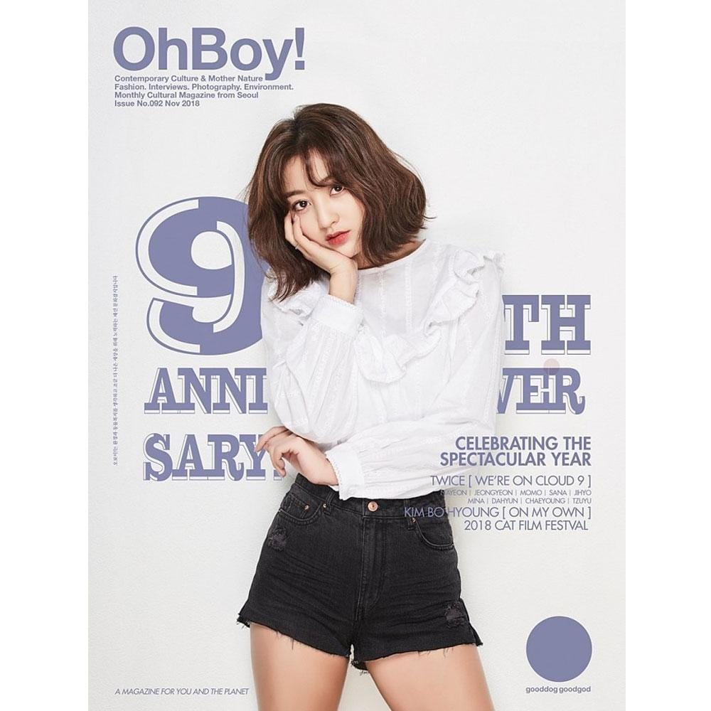 TWICE モモ表紙 Oh Boy！ 오보이! | OHBOY! NO. 92 [ 9TH ANNIVERSARY TWICE ] - Music Plaza
