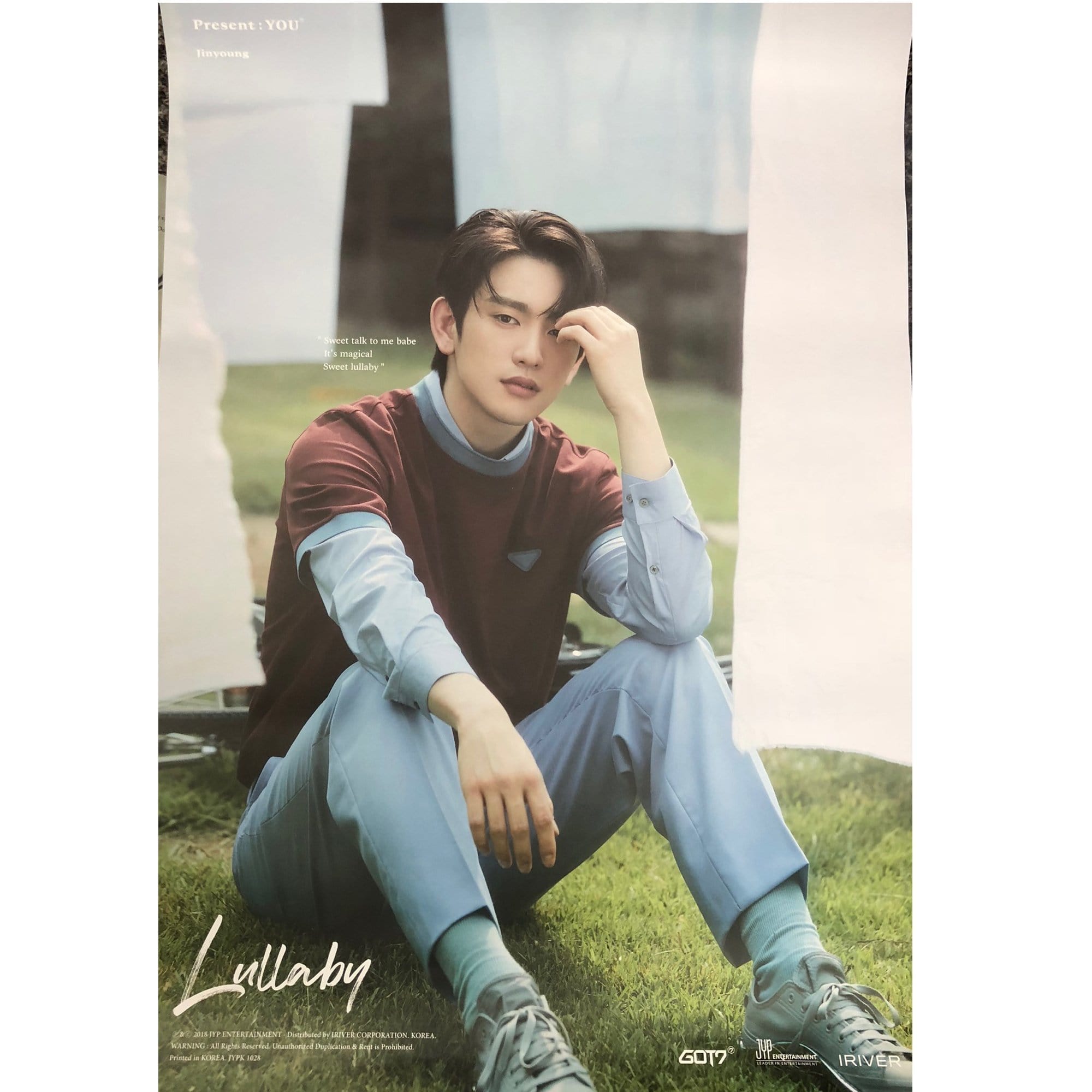 갓세븐 | GOT7 | 3RD ALBUM [ PRESENT: YOU ] | POSTER ONLY - Music Plaza