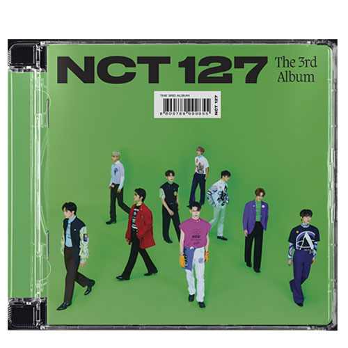 엔씨티127 | NCT 127 3RD ALBUM [ STICKER ] U.S. PRESS JEWEL CASE VERSION