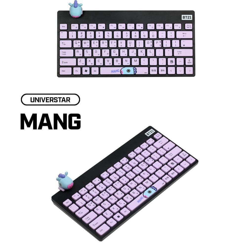 MUSIC PLAZA Goods MANG BT21 ROYCHE OFFICIAL WIRELESS KEYBOARD