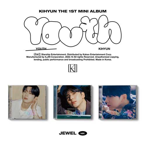기현 | KIHYUN 1ST MINI ALBUM [ YOUTH ] JEWEL VER.