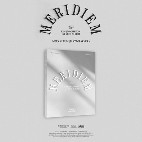 김종현 | KIM JONGHYEON 1ST MINI ALBUM [ MERIDIEM ] META ALBUM
