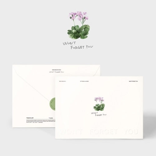 김성규 | KIM SUNGKYU 1ST SINGLE ALBUM [ WON'T FORGET YOU ]