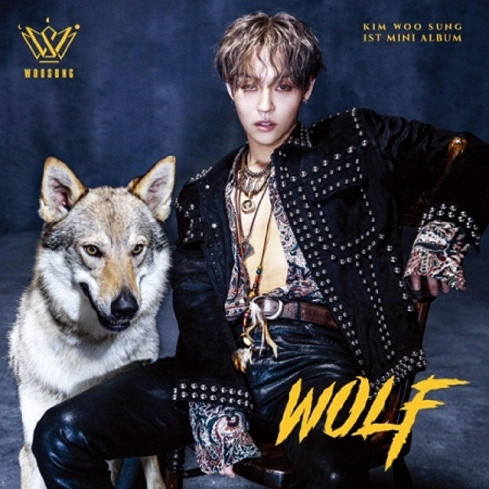 KIM WOO SUNG 1ST MINI ALBUM [ WOLF ]