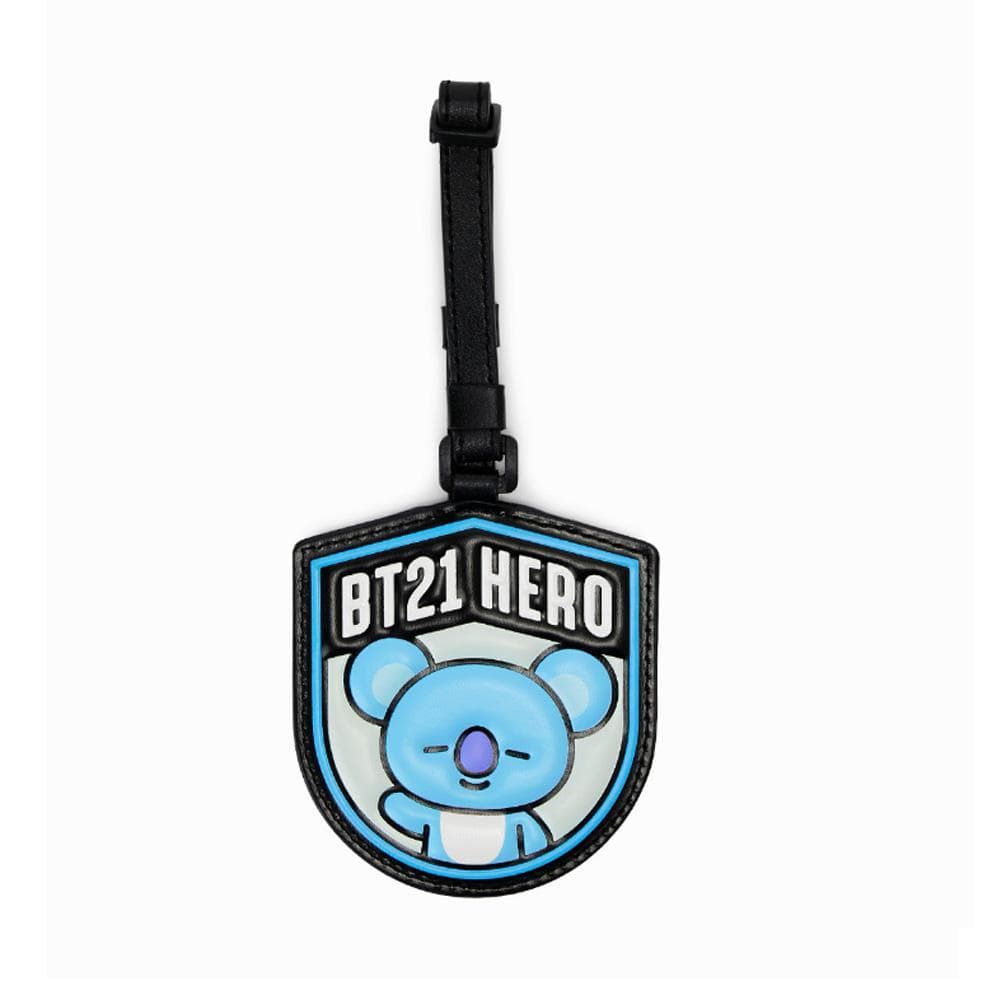 MUSIC PLAZA Goods KOYA BT21 OFFICIAL GOODS [ WAPPEN NAME TAG- LUGGAGE TAG ]