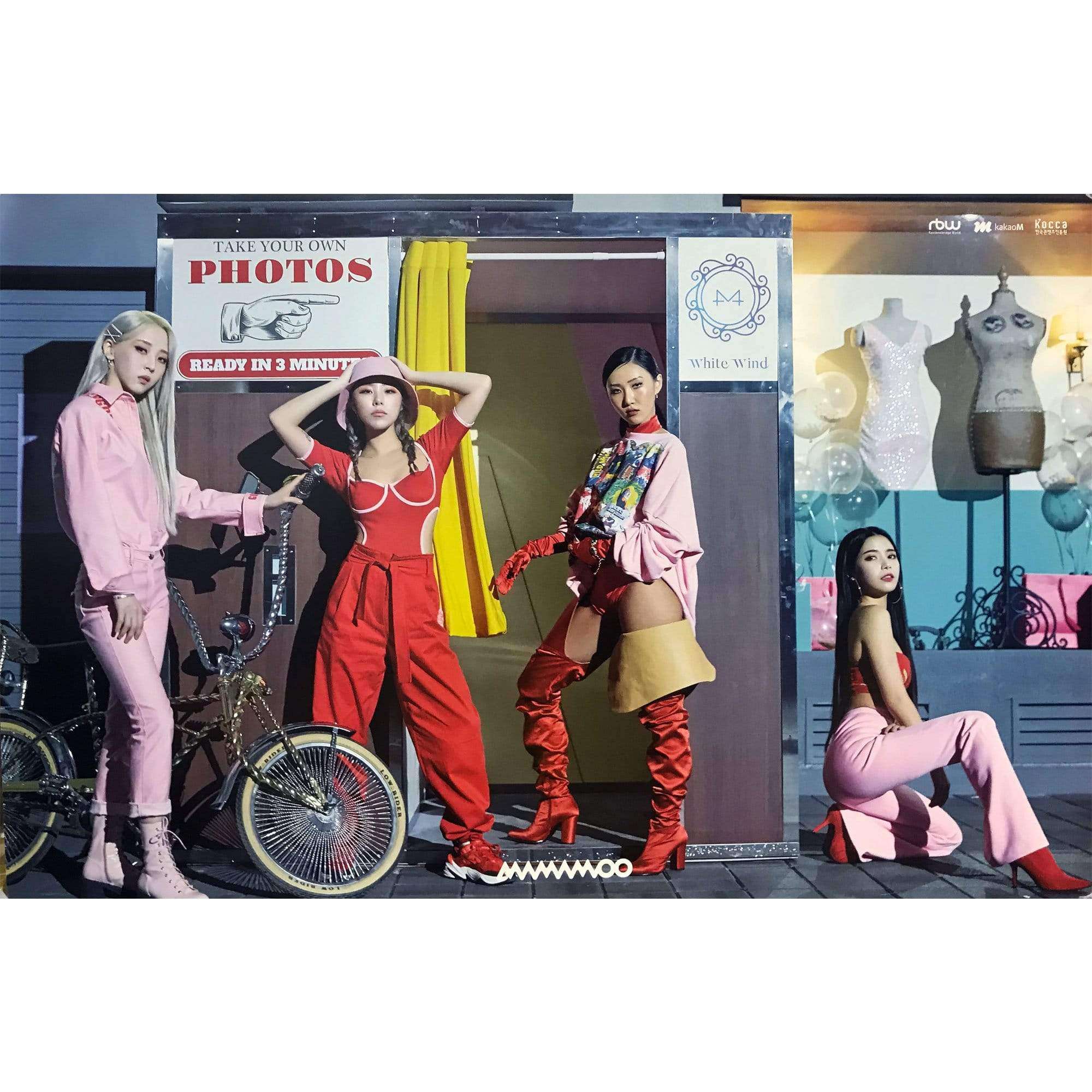마마무 | MAMAMOO | 9TH MINI ALBUM [ WHITE WIND ] | POSTER ONLY