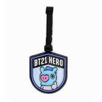 MUSIC PLAZA Goods MANG BT21 OFFICIAL GOODS [ WAPPEN NAME TAG- LUGGAGE TAG ]