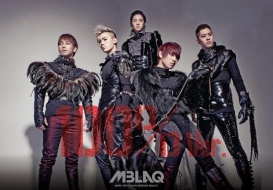 MUSIC PLAZA Poster 엠블랙 | MBLAQ<br/>24.5" X 18"<br/>POSTER