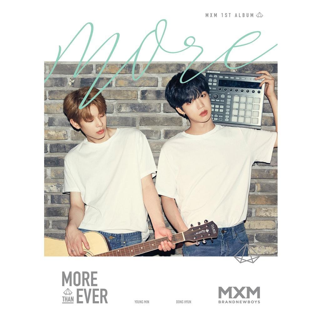 MUSIC PLAZA CD More Version MXM | BRANDNEWBOYS | 1st Album [  MORE THAN EVER ]