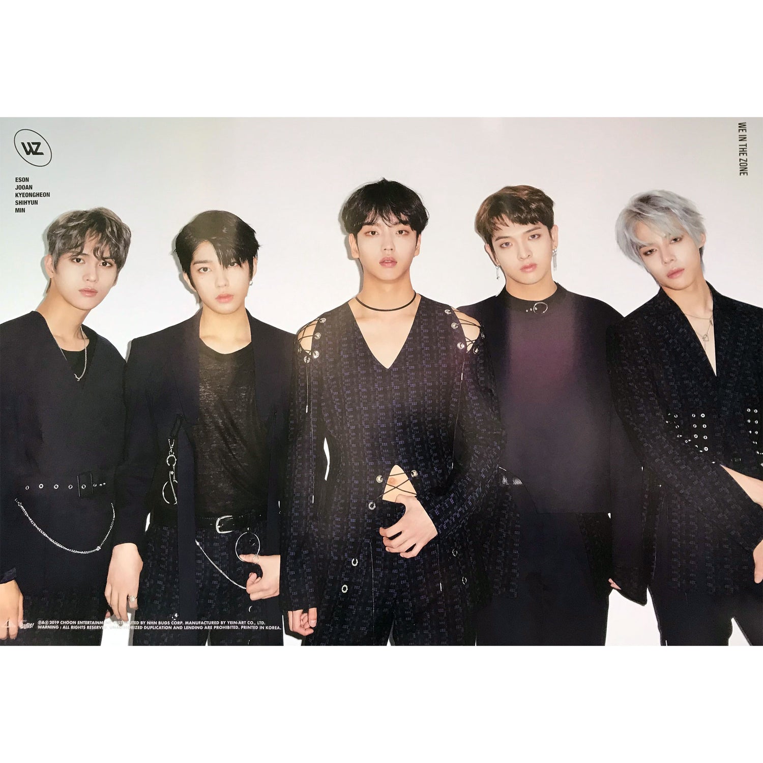 위인더존 | WE IN THE ZONE | 1ST MINI ALBUM [ WE IN THE ZONE ] | POSTER ONLY