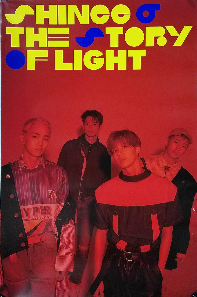 MUSIC PLAZA Poster 샤이니 | Shinee |  THE STORY OF LIGHT | POSTER