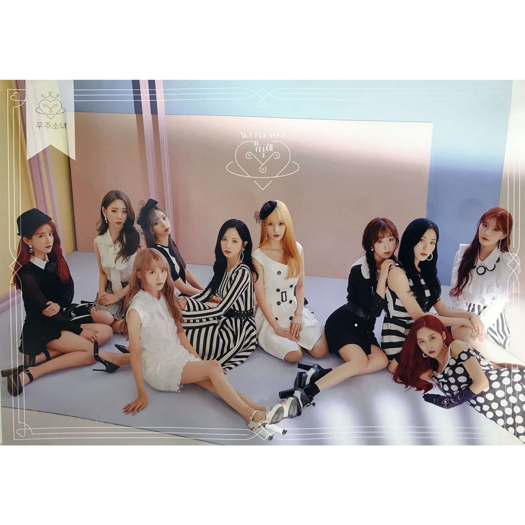 MUSIC PLAZA Poster B version 우주소녀 | WJSN | 5th mini album - WJ PLEASE? (3 ver) | POSTER