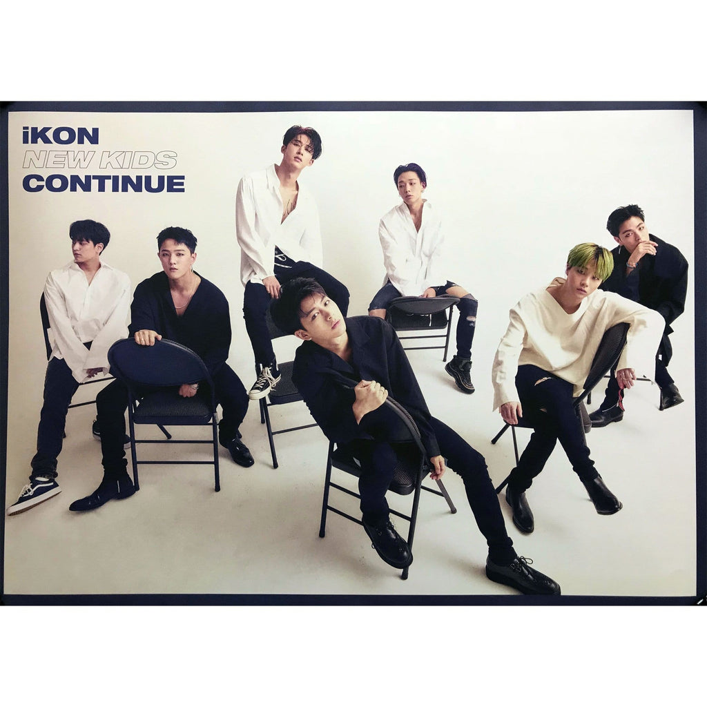 MUSIC PLAZA Poster 아이콘 | ikon | New kids continue | POSTER
