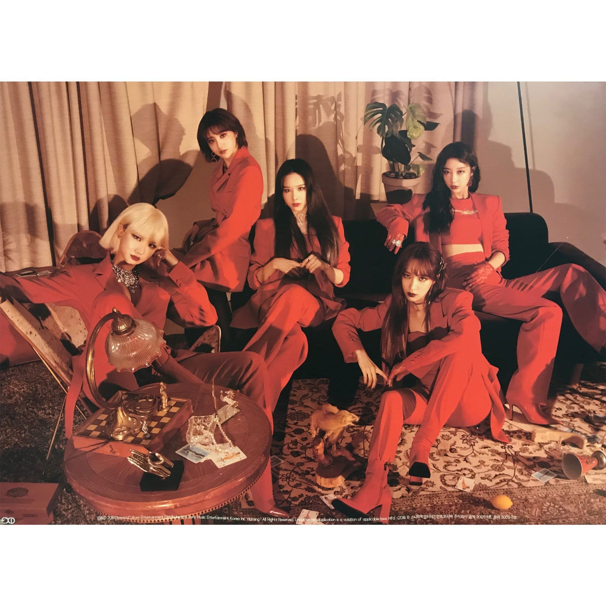 MUSIC PLAZA Poster EXID | SINGLE ALBUM - I LOVE YOU | POSTER