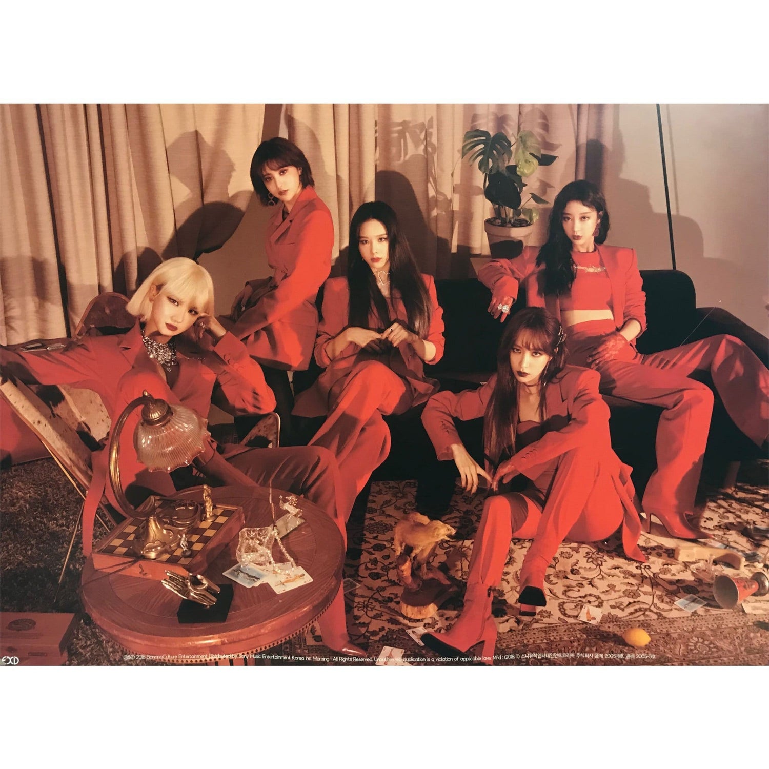 MUSIC PLAZA Poster EXID | SINGLE ALBUM - I LOVE YOU | POSTER