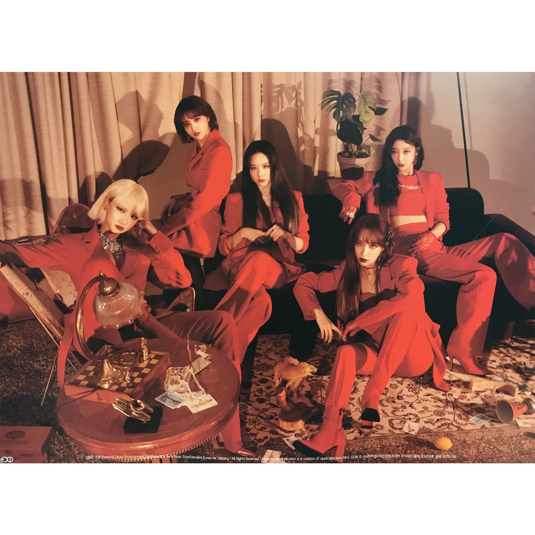 MUSIC PLAZA Poster EXID | SINGLE ALBUM - I LOVE YOU | POSTER