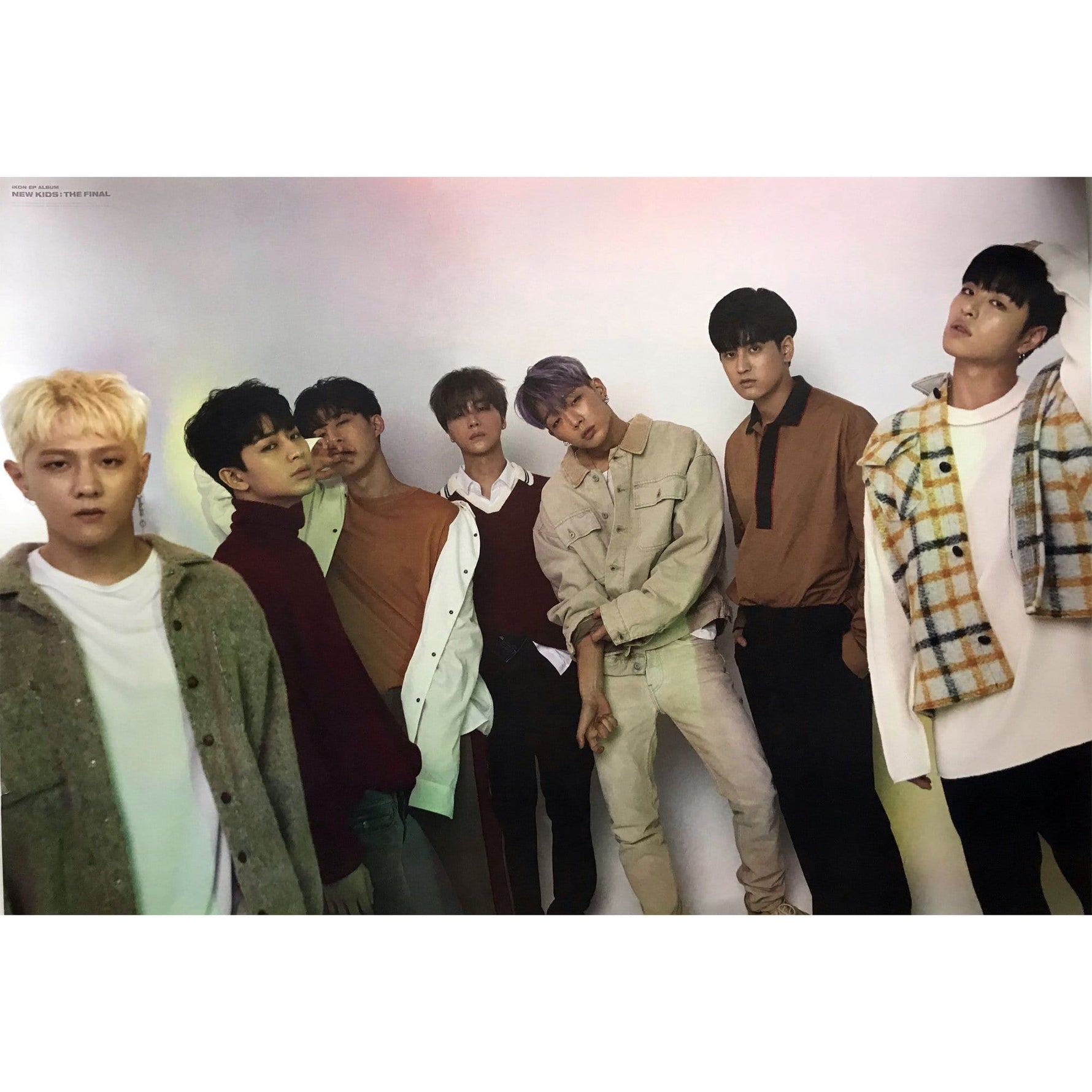 MUSIC PLAZA Poster 아이콘 | IKON | NEW KIDS : THE FINAL (double sided) | POSTER