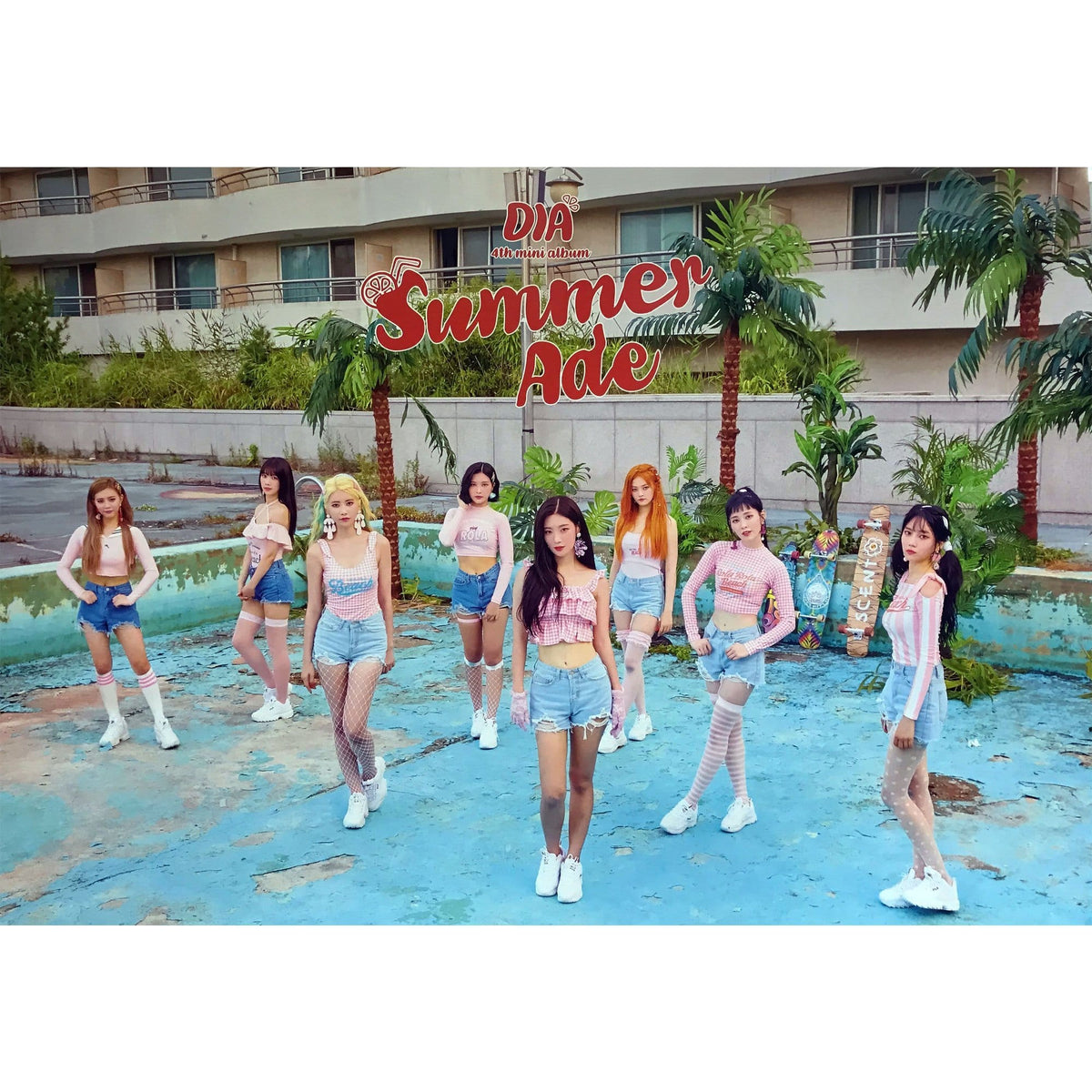 MUSIC PLAZA Poster 다이아 | DIA | 4TH MINI ALBUM - SUMMER ADE | POSTER