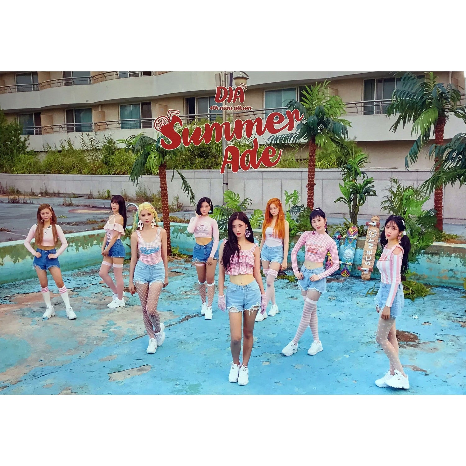 MUSIC PLAZA Poster 다이아 | DIA | 4TH MINI ALBUM - SUMMER ADE | POSTER