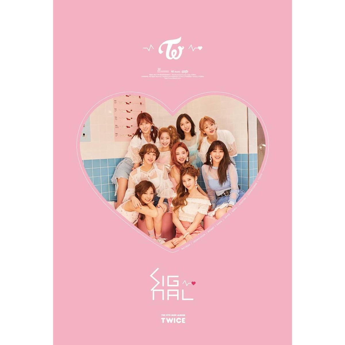 MUSIC PLAZA Poster Twice | 트와이스 | 4th mini album - SIGNAL | POSTER