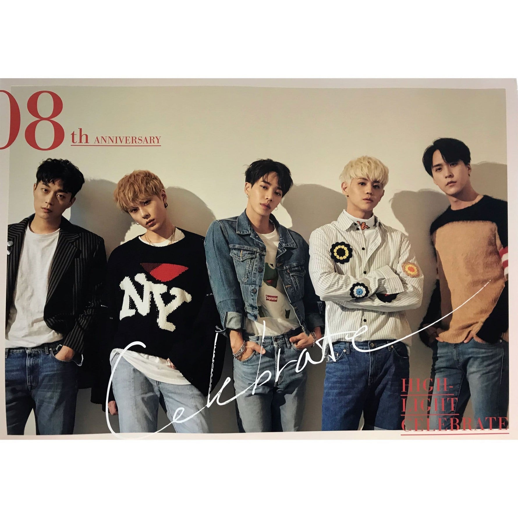 MUSIC PLAZA Poster B ver 하이라이트 | 비스트 | HIGHLIGHT |  beast | CELEBRATE | POSTER