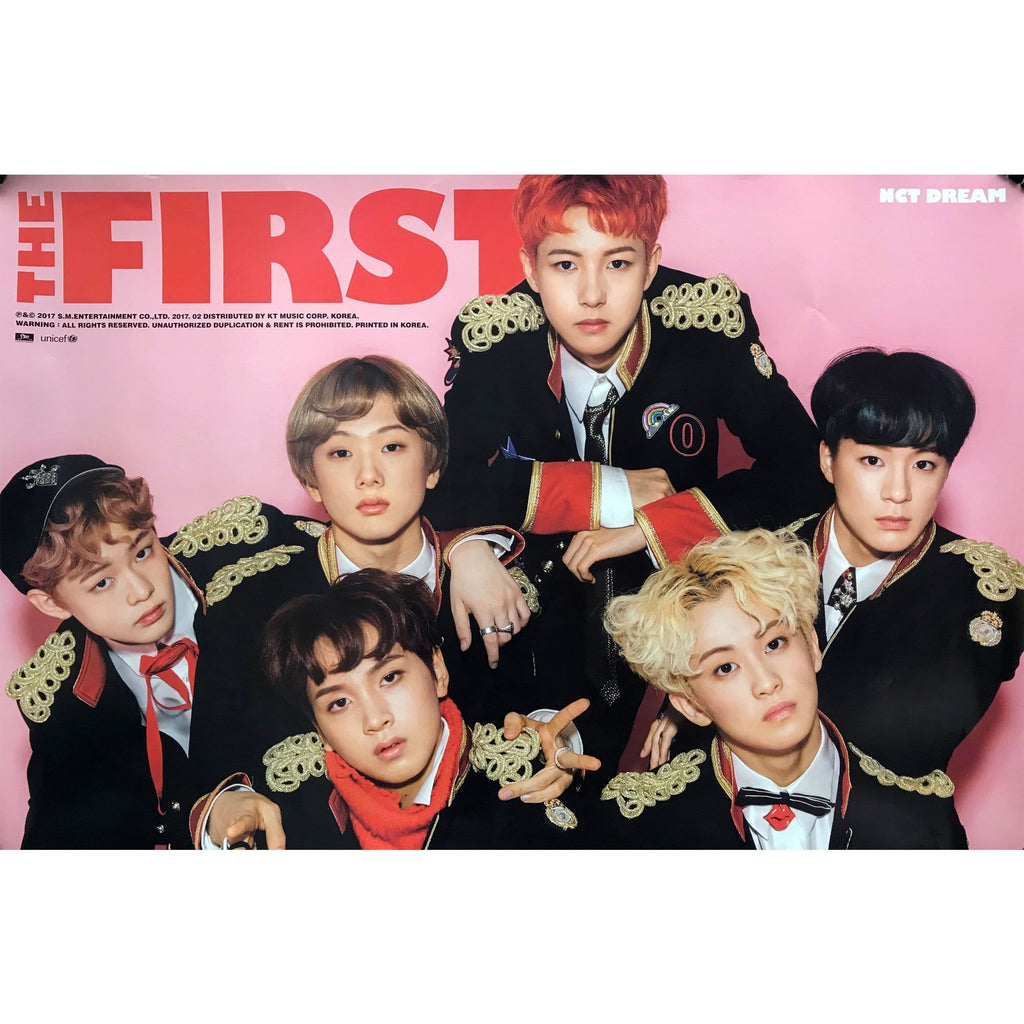 MUSIC PLAZA Poster A version NCT | 1st single album | THE FIRST | POSTER
