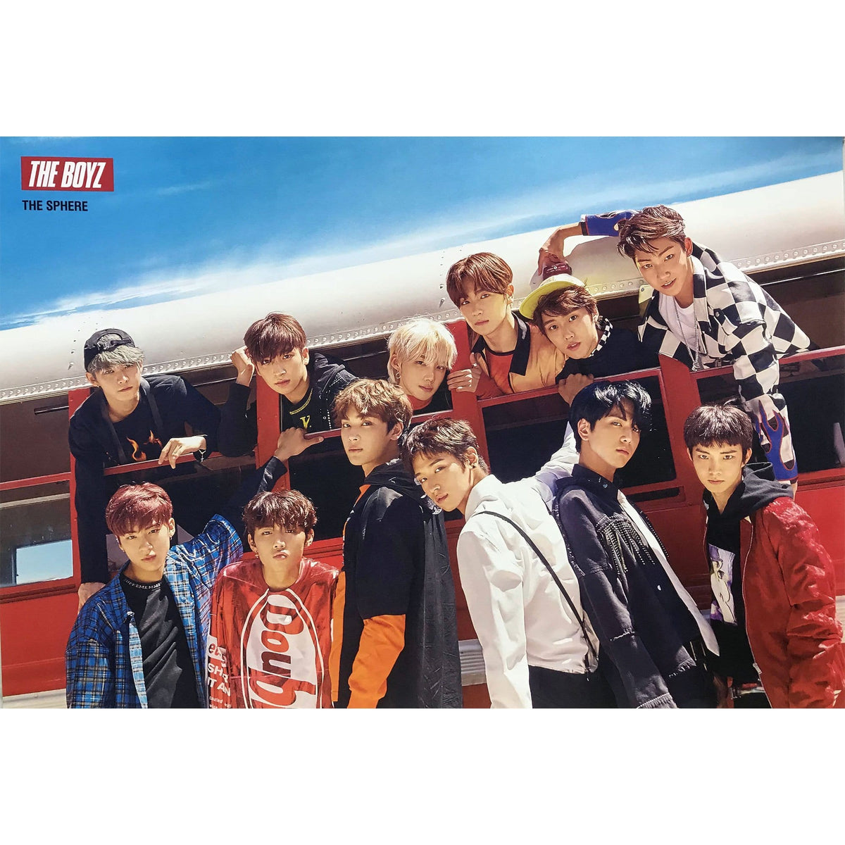 MUSIC PLAZA Poster A version 더보이즈 | THE BOYZ | THE SPHERE (2 version) | POSTER