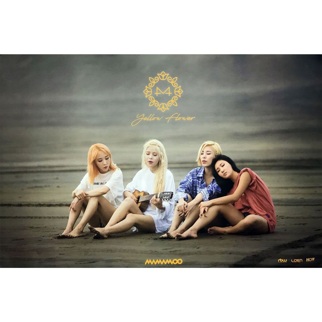 MUSIC PLAZA Poster A version 마마무 | MAMAMOO | Yellow Flower - 2.version | POSTER