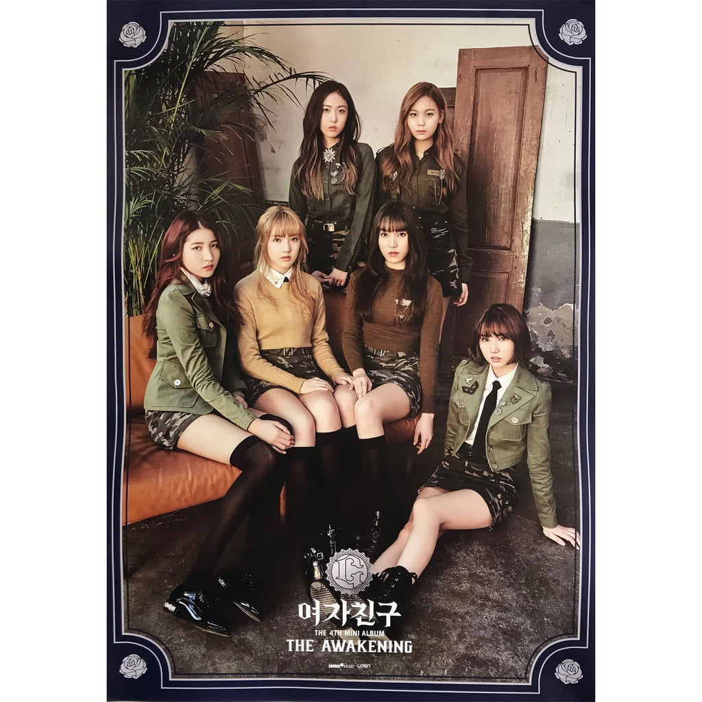MUSIC PLAZA Poster Gfriend | 여자친구 | 4th Mini Album -MILITARY ver | POSTER