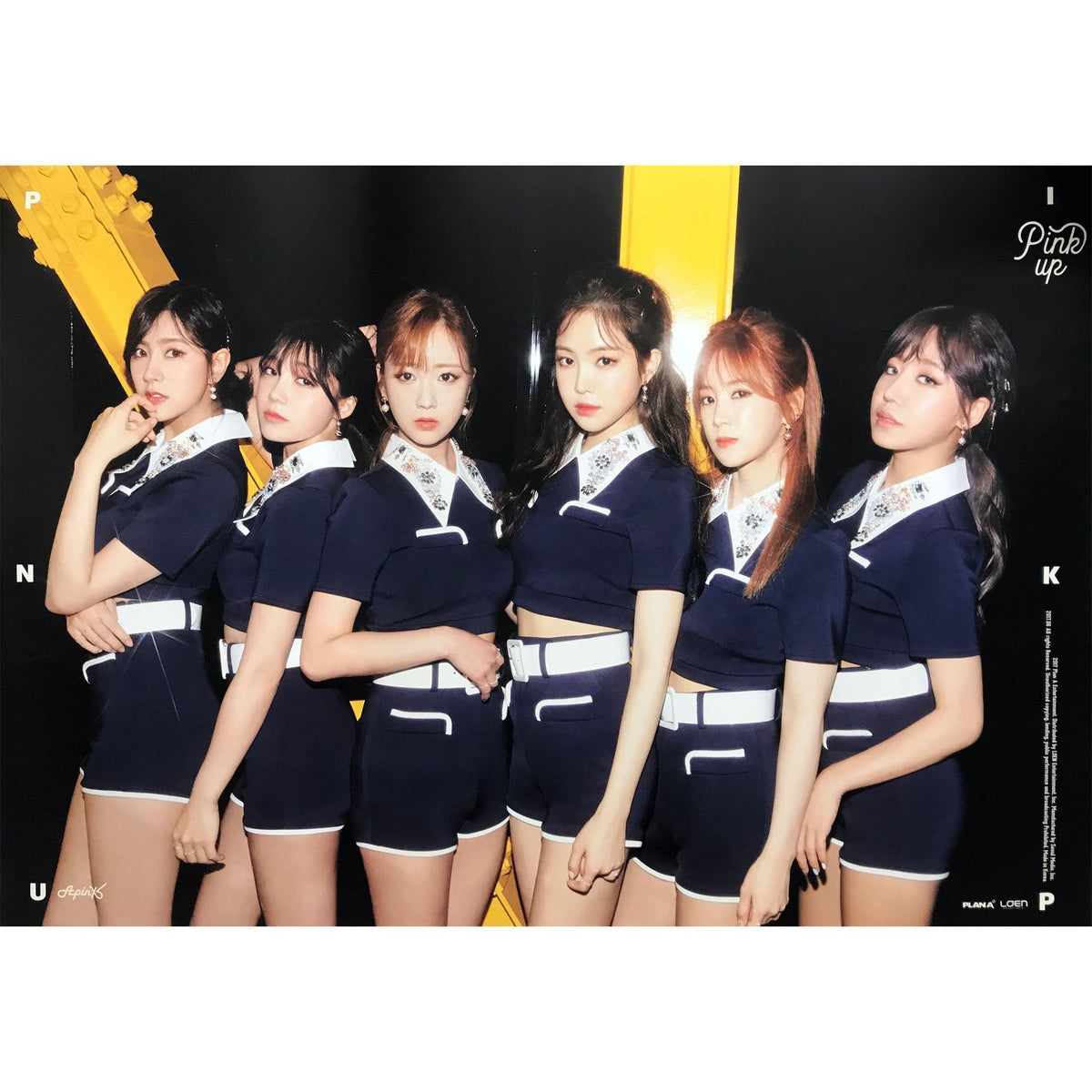 MUSIC PLAZA Poster B version 에이핑크 | APINK | PINK UP | POSTER
