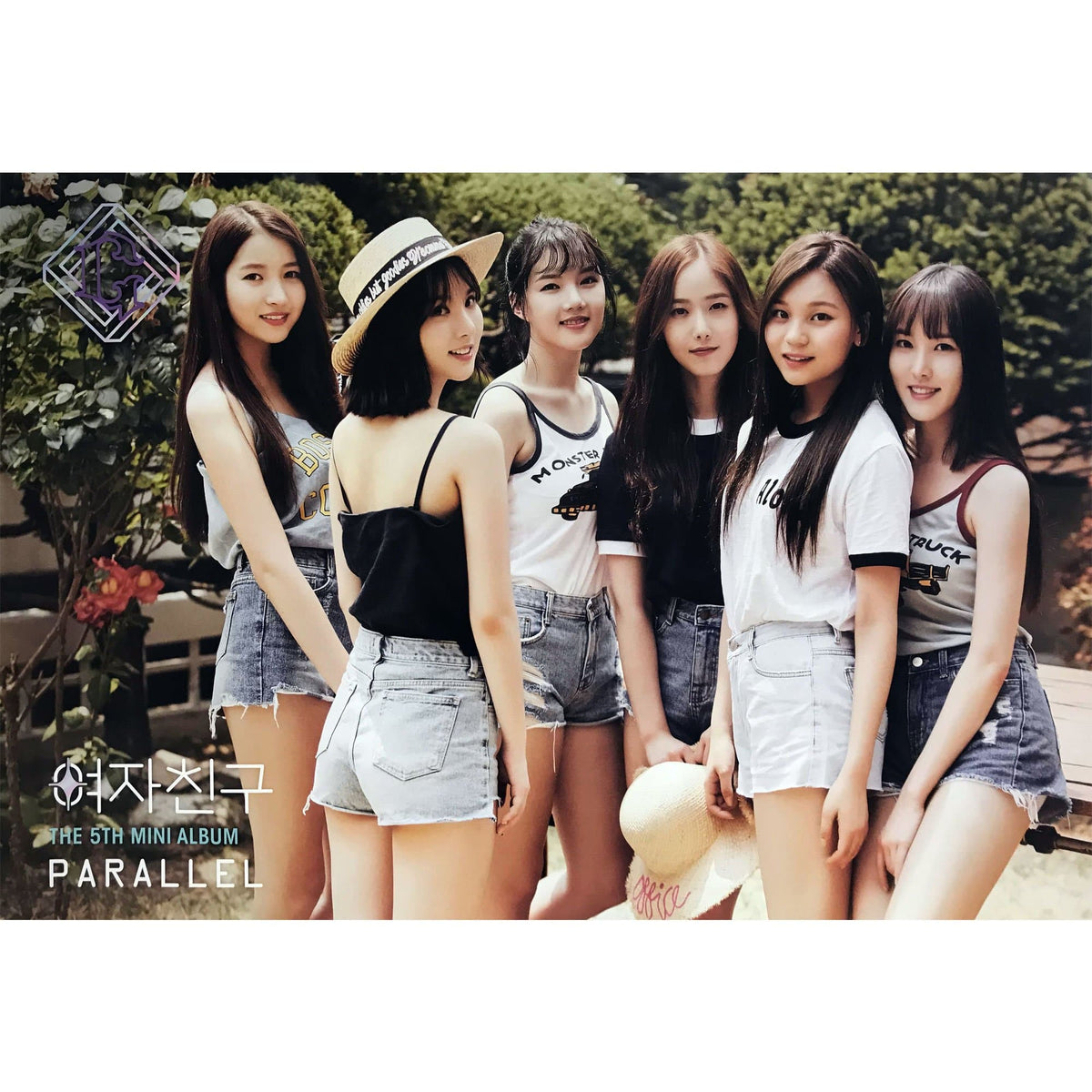 MUSIC PLAZA Poster B.ver 여자친구 | GFRIEND | 5th mini album - PARALLEL | POSTER
