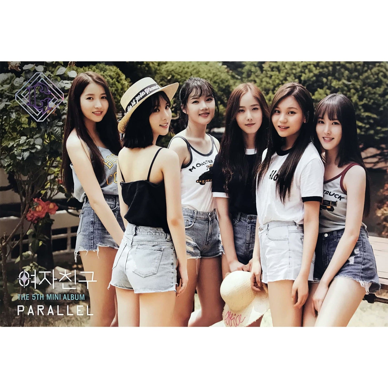 MUSIC PLAZA Poster B.ver 여자친구 | GFRIEND | 5th mini album - PARALLEL | POSTER