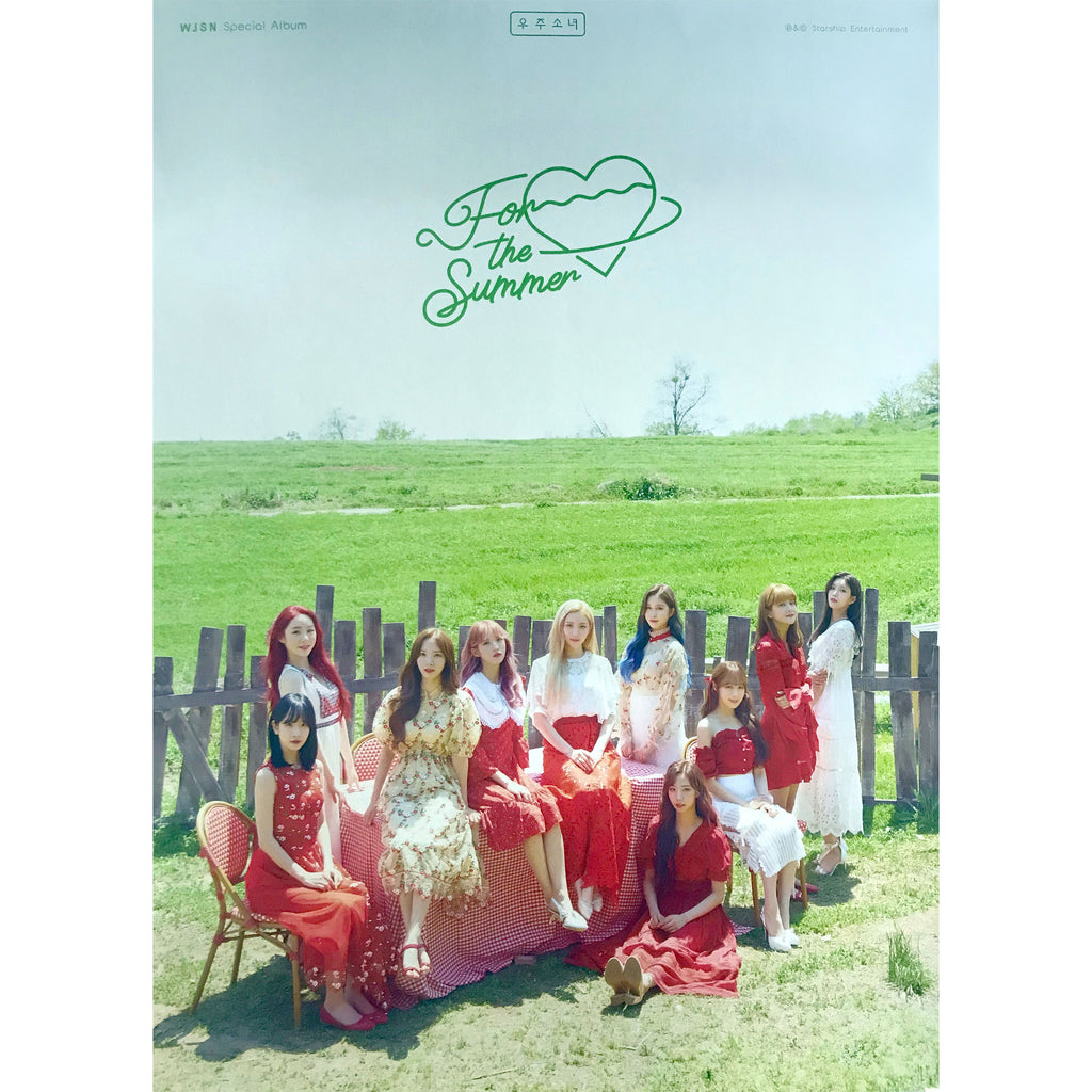 WJSN | FOR THE SUMMER (SPECIAL ALBUM) - Green ver | ONLY POSTER