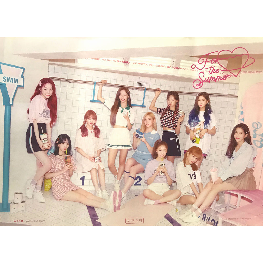 WJSN | FOR THE SUMMER (SPECIAL ALBUM) - PINK ver | ONLY POSTER