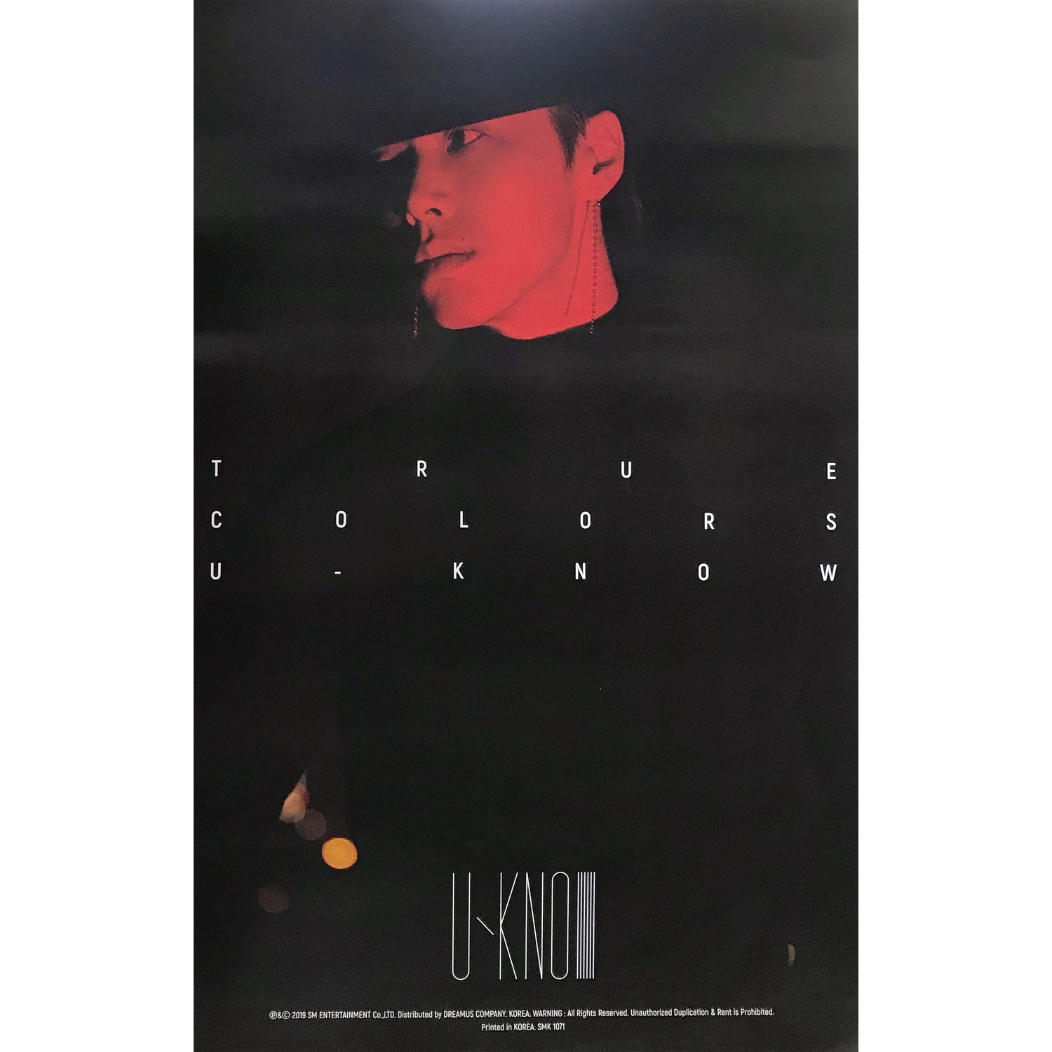 유노윤호 | U KNOW | 1ST MINI ALBUM [ TRUE COLORS ] | (COLORS VER.) POSTER ONLY