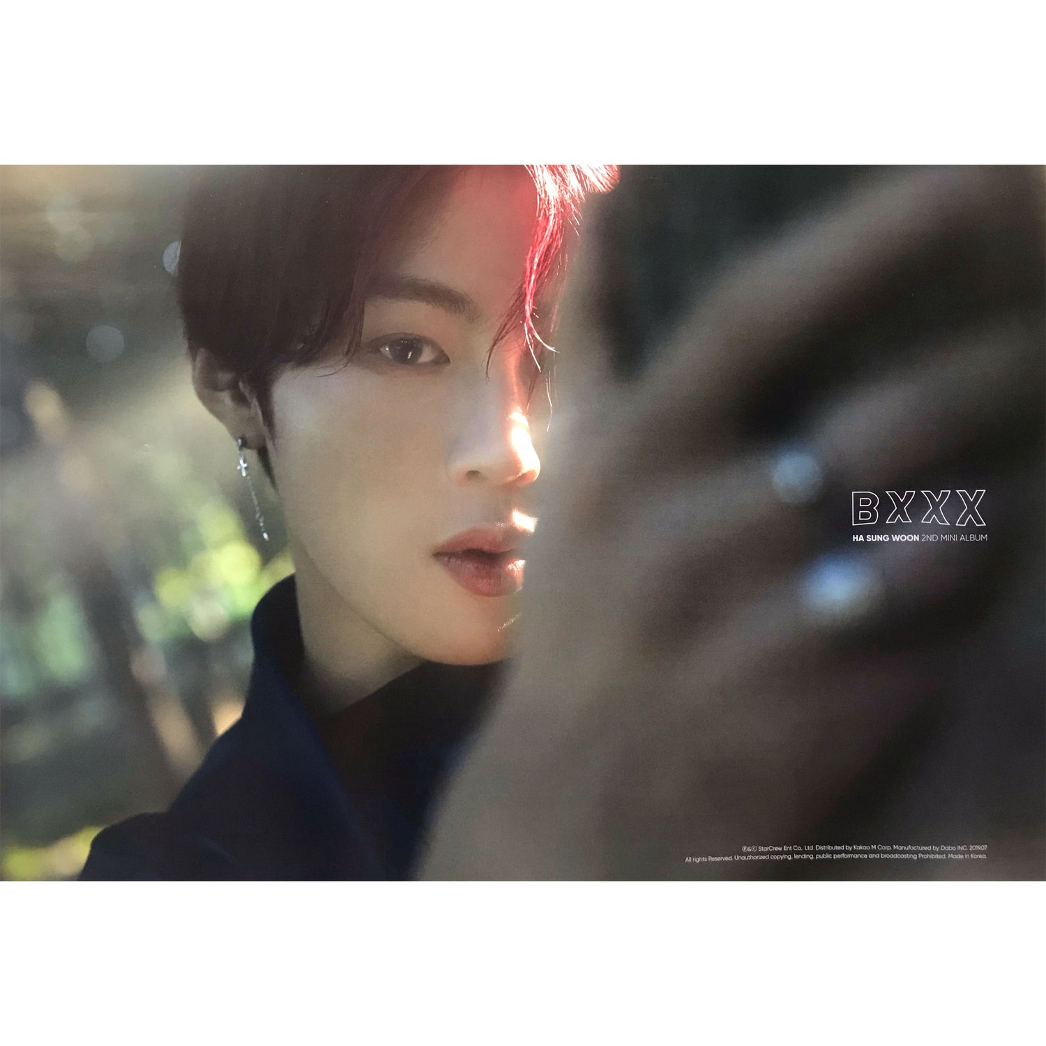 하성운 | HA SUNGWOON | 2ND MINI ALBUM [ BXXX ] | (A VER.) POSTER ONLY