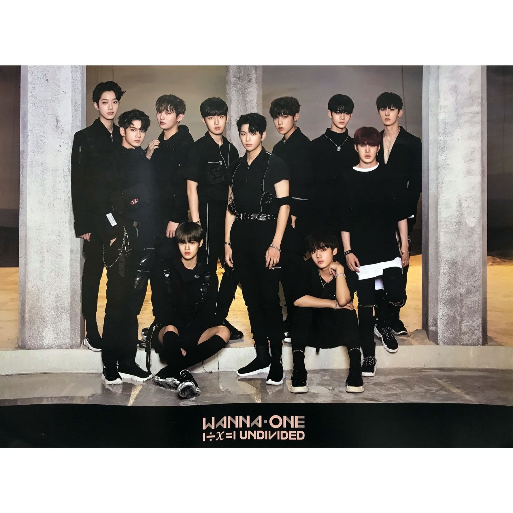 MUSIC PLAZA Poster E. group WANNA ONE | 워너원 | 1÷Χ=1 (UNDIVIDED) | POSTER