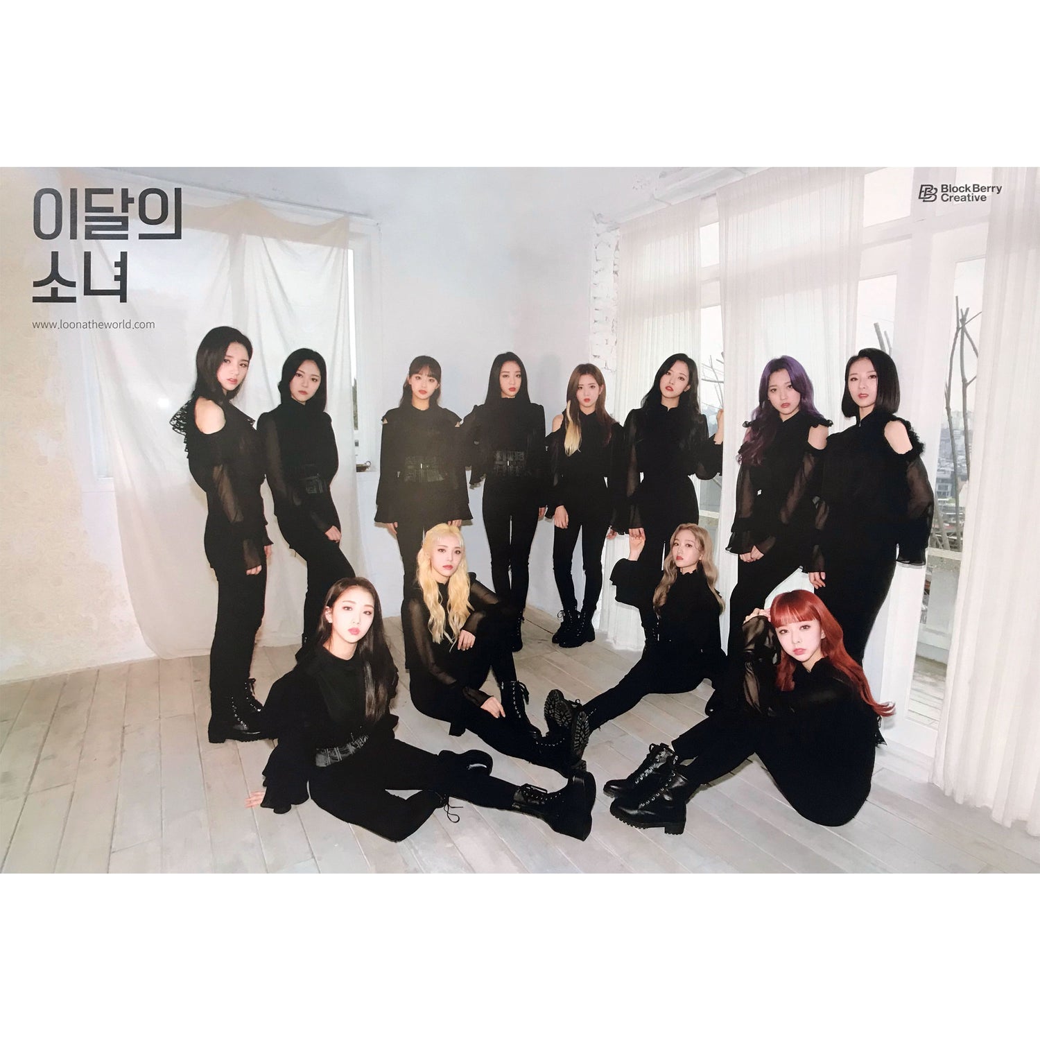 이달의소녀 | LOONA | 1ST MINI ALBUM REPACKAGE [ X X ] | (REGULAR A VER.) POSTER ONLY