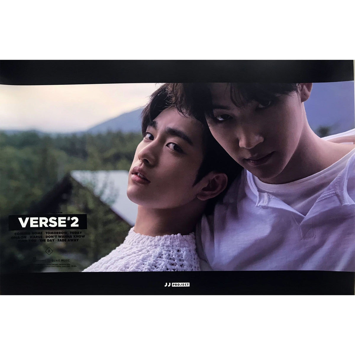 MUSIC PLAZA Poster A version 제이제이프로젝트 | JJ PROJECT | VERSE 