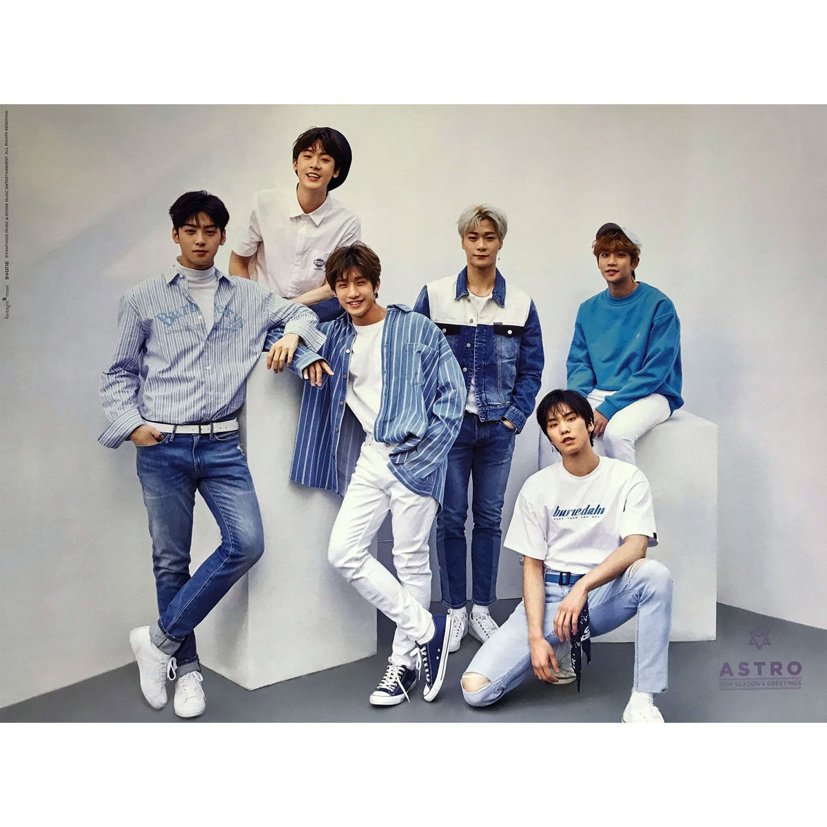 MUSIC PLAZA Poster A 아스트로 | ASTRO | 2019 Season's Greetings | POSTER