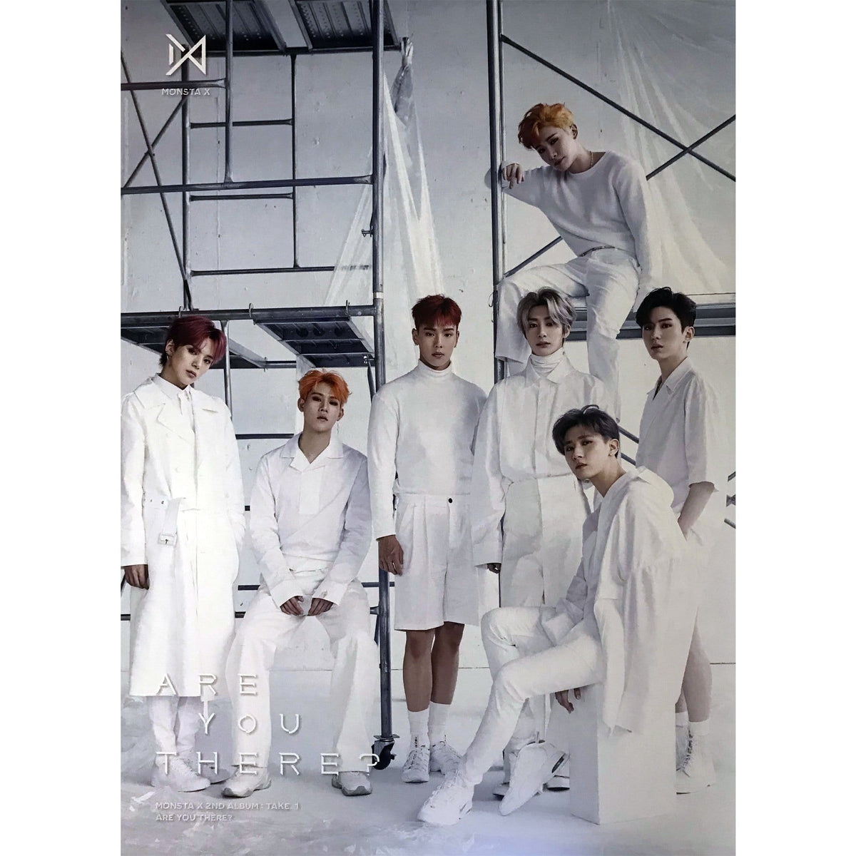 MUSIC PLAZA Poster C ver 몬스타엑스 | MONSTA X | 2nd album - ARE YOU THERE? | POSTER
