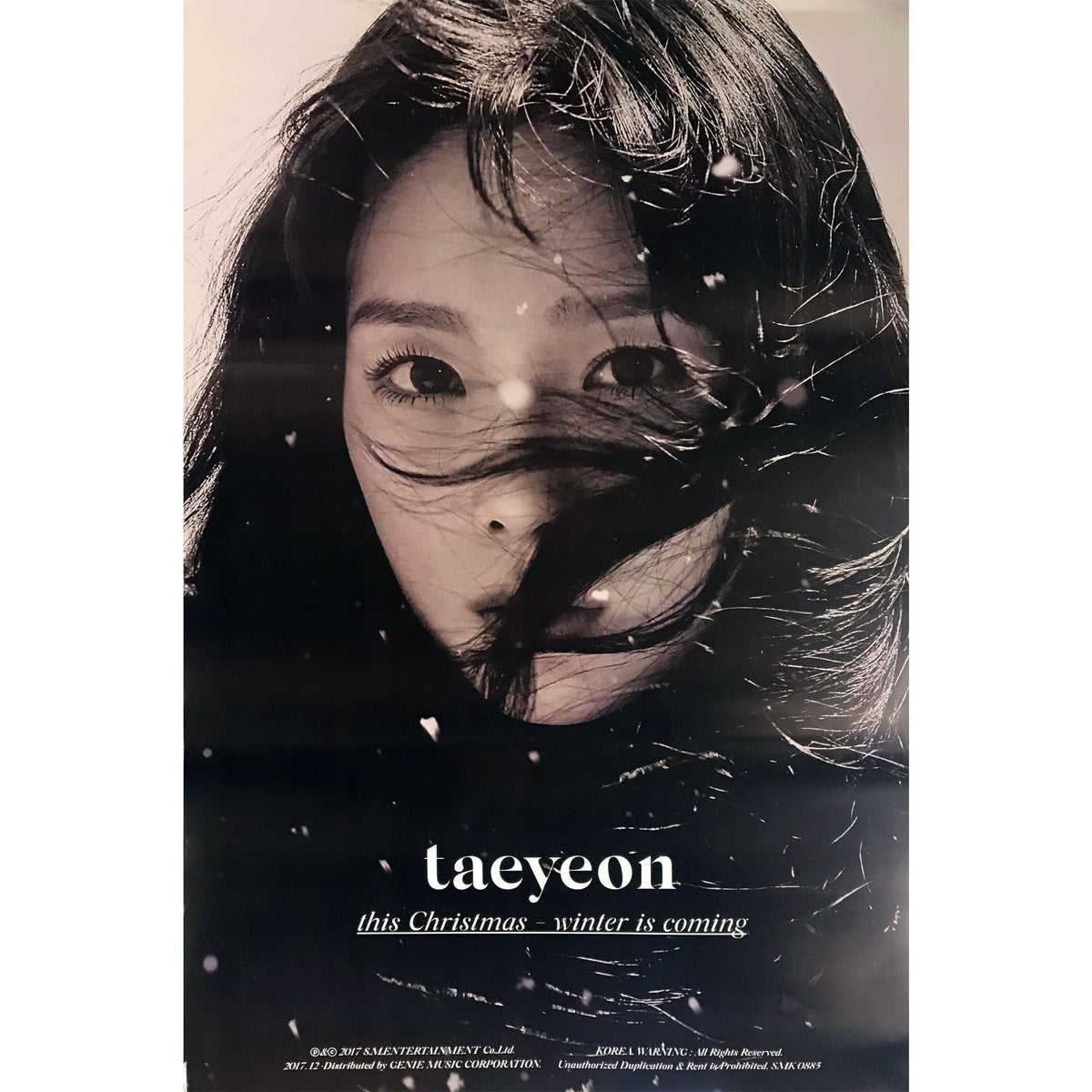 MUSIC PLAZA Poster 태연 | Taeyeon | This Christmas | POSTER