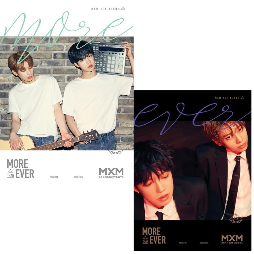 MUSIC PLAZA CD More Version MXM | BRANDNEWBOYS | 1st Album [  MORE THAN EVER ]