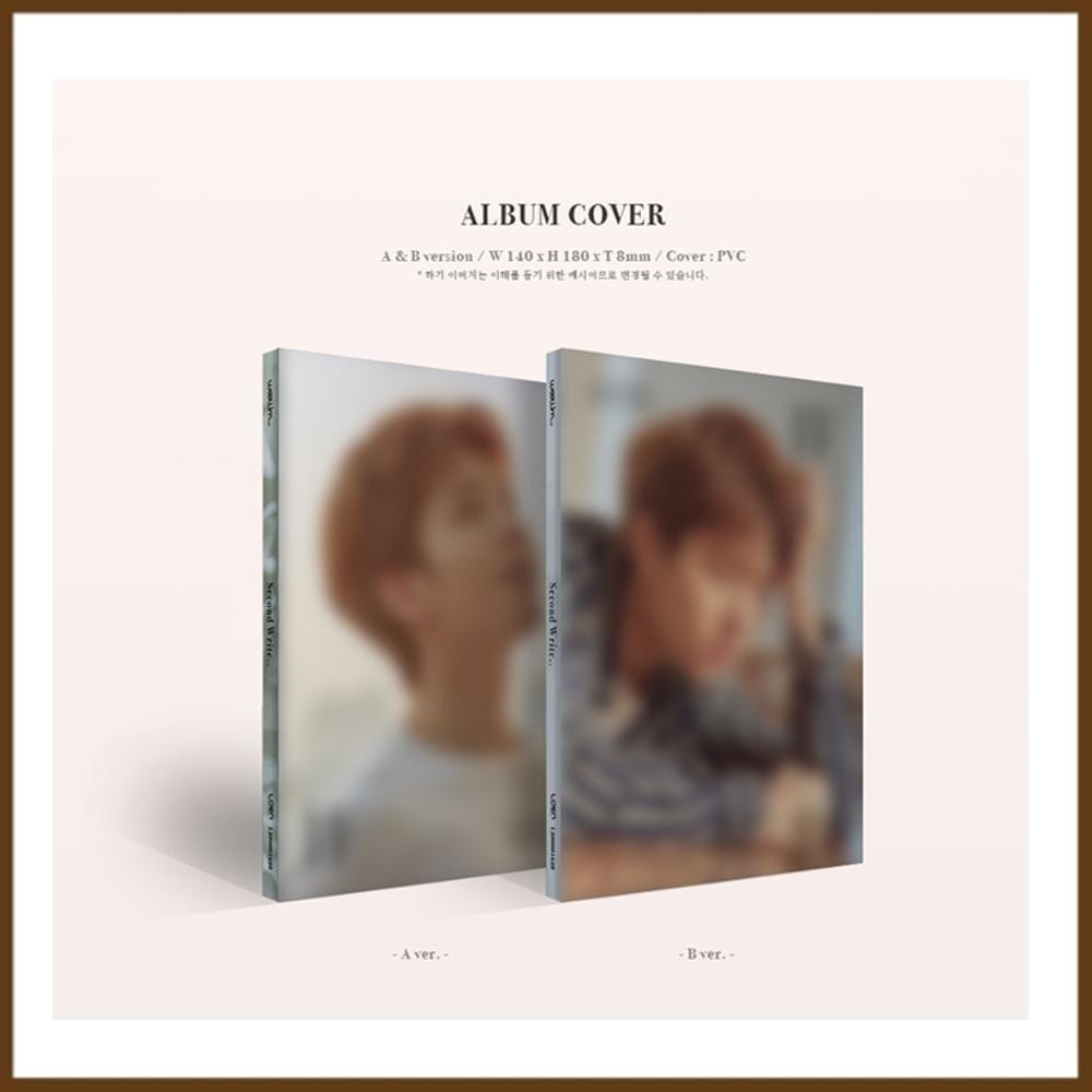 MUSIC PLAZA CD A Version Nam, Woo Hyun | 남우현 | 2nd Mini Album [ Second Write.. ]