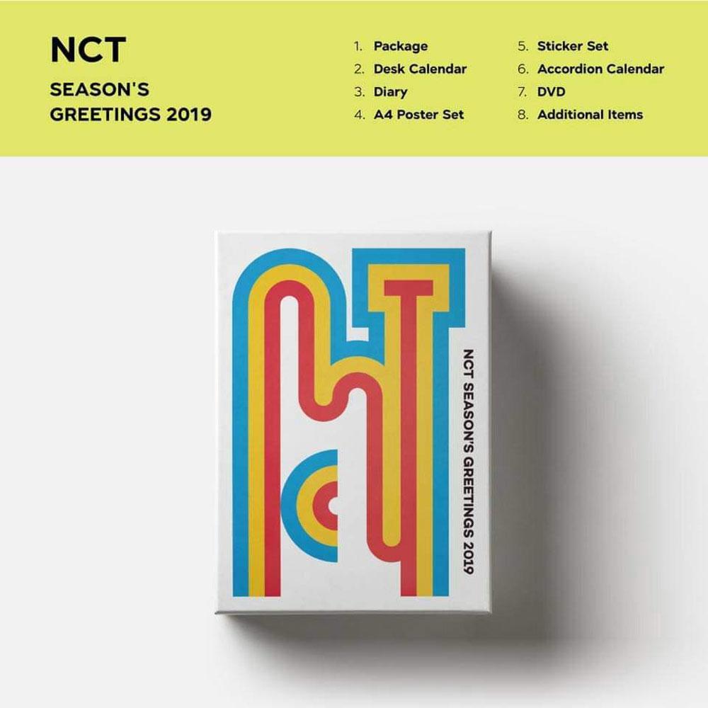 MUSIC PLAZA Photo Book NCT 2019 SEASON'S GREETINGS [ CALENDAR+DIARY+PHOTO ] FULL PACKAGE